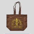 Clock Tower Landing Corduroy Tote Bag