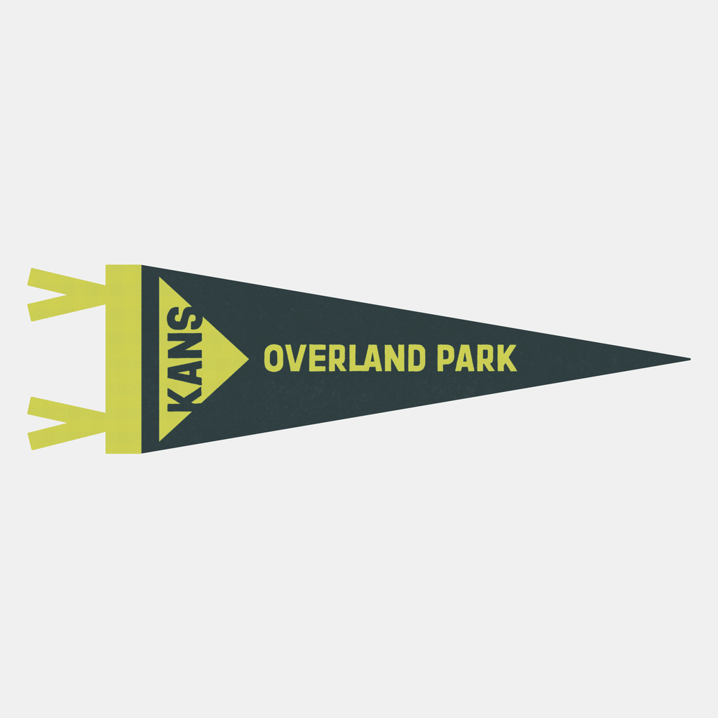 Overland Park, KANS Historic Edition Pennant
